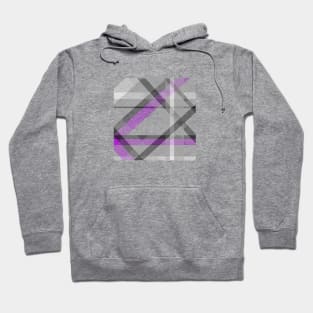 Abstract Lines - Ace Colors Hoodie